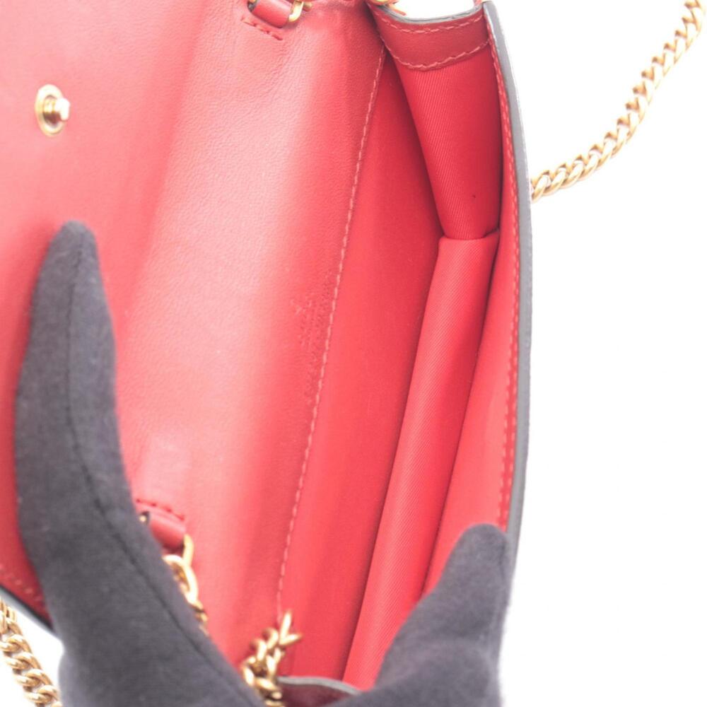 GUCCI Authentic Cream Leather Shoulder Bag - Picture 3 of 6